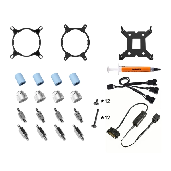 Купить Система водяного охлаждения ID-Cooling ZOOMFLOW 360 XT SNOW - фото 6