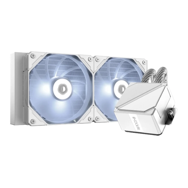 Купити Система водяного охолодження ID-Cooling DASHFLOW 240 BASIC WHITE - фото 1