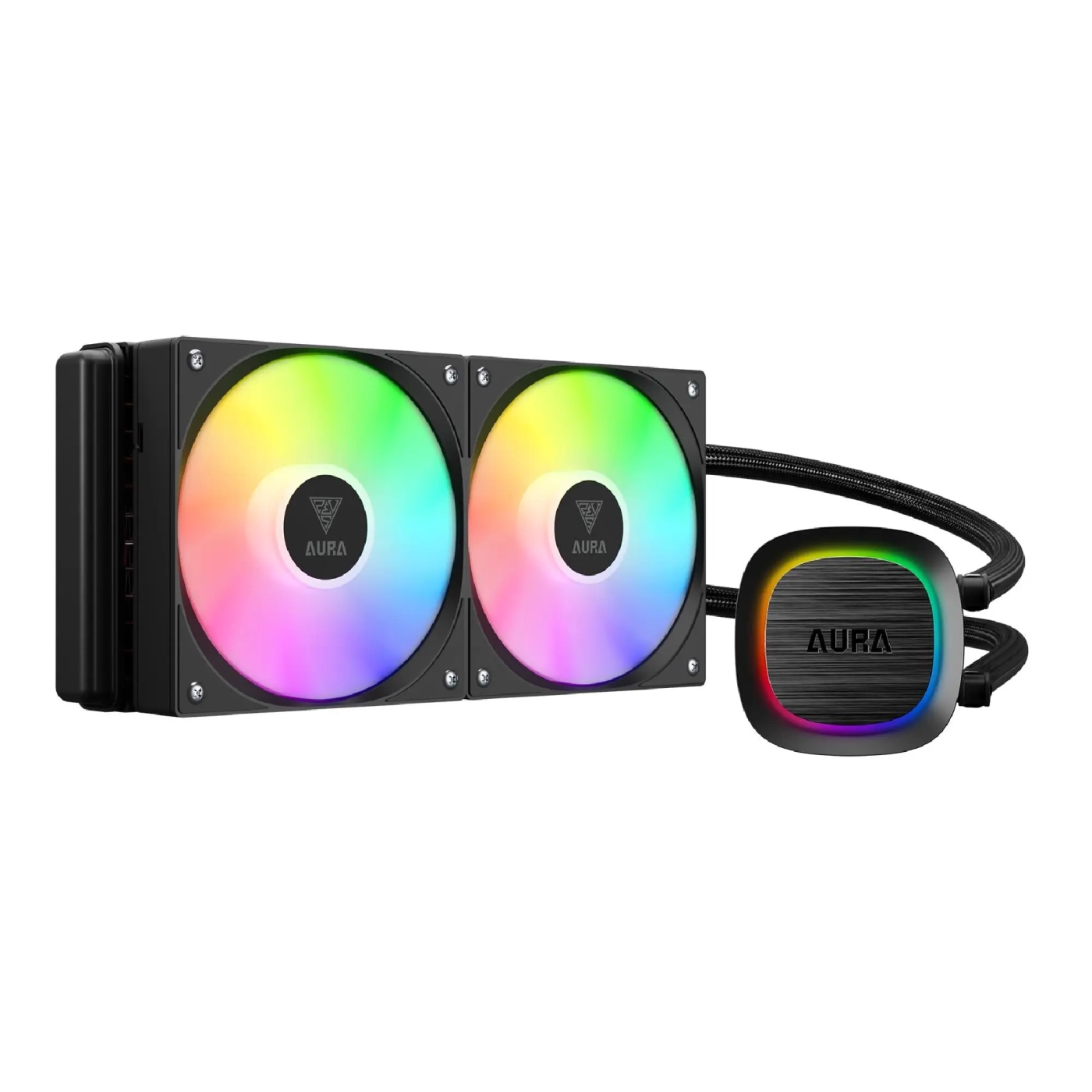 Купить Система водяного охлаждения GAMDIAS AURA GL240 V2 CPU Liquid Cooler - фото 1