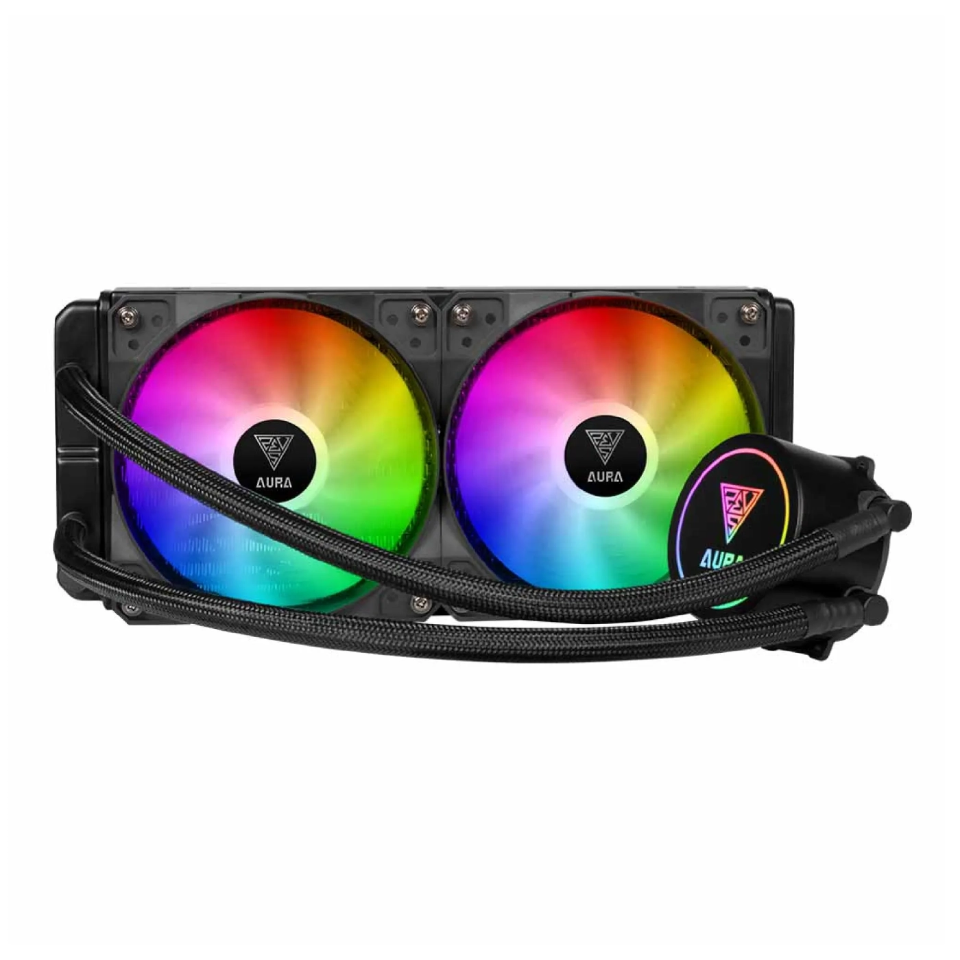 Купить Система водяного охлаждения GAMDIAS AURA GL240 V2 CPU Liquid Cooler - фото 2