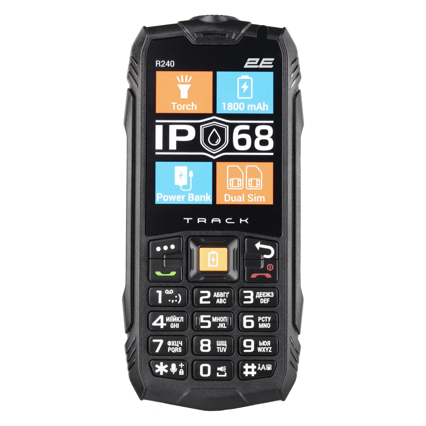 Купить Мобильный телефон 2E R240 2020 Black (680576170101) - фото 1