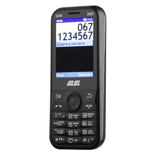 Купить Мобильный телефон 2E E240 2022 Black (688130245159) - фото 3