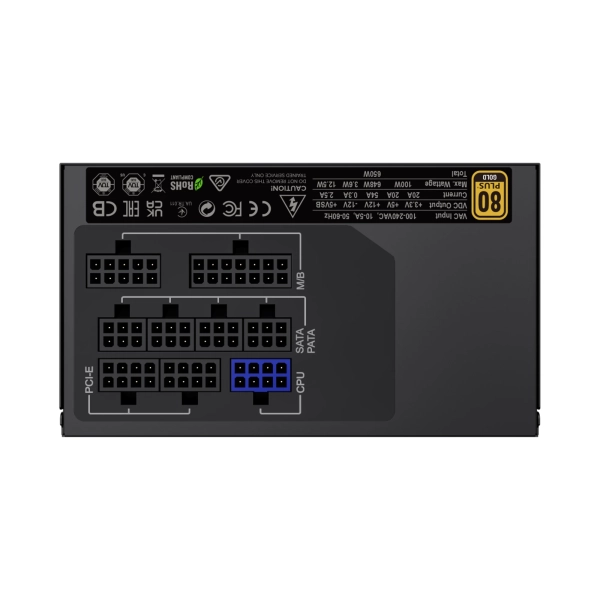 Купити Блок живлення Gamemax 650W (GX-650 Modular) - фото 7