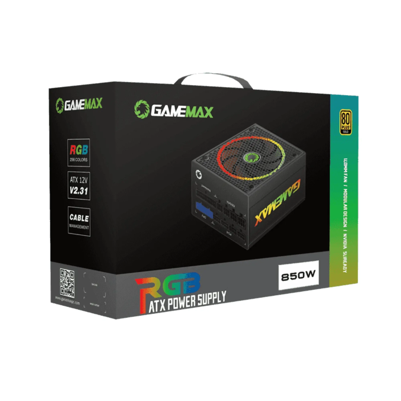 Купити Блок живлення Gamemax 850W GOLD (RGB850) - фото 8