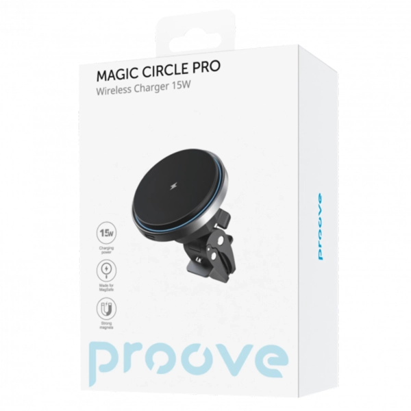 Купить Автодержатель Proove Magic Circle Pro 15W (WHMP15010001) - фото 6