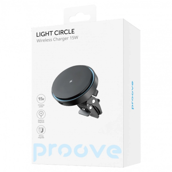 Купити Автотримач Proove Light Circle 15W (WHLC15010001) - фото 5