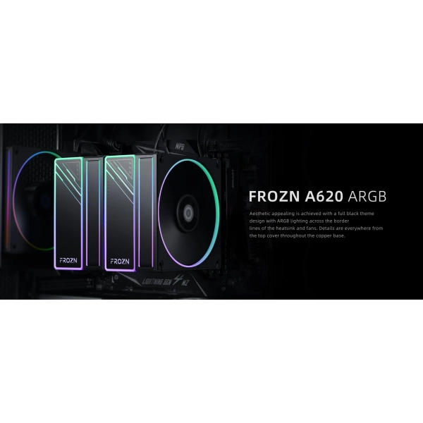 Купити Процесорний кулер ID-Cooling Frozn A620 ARGB - фото 8