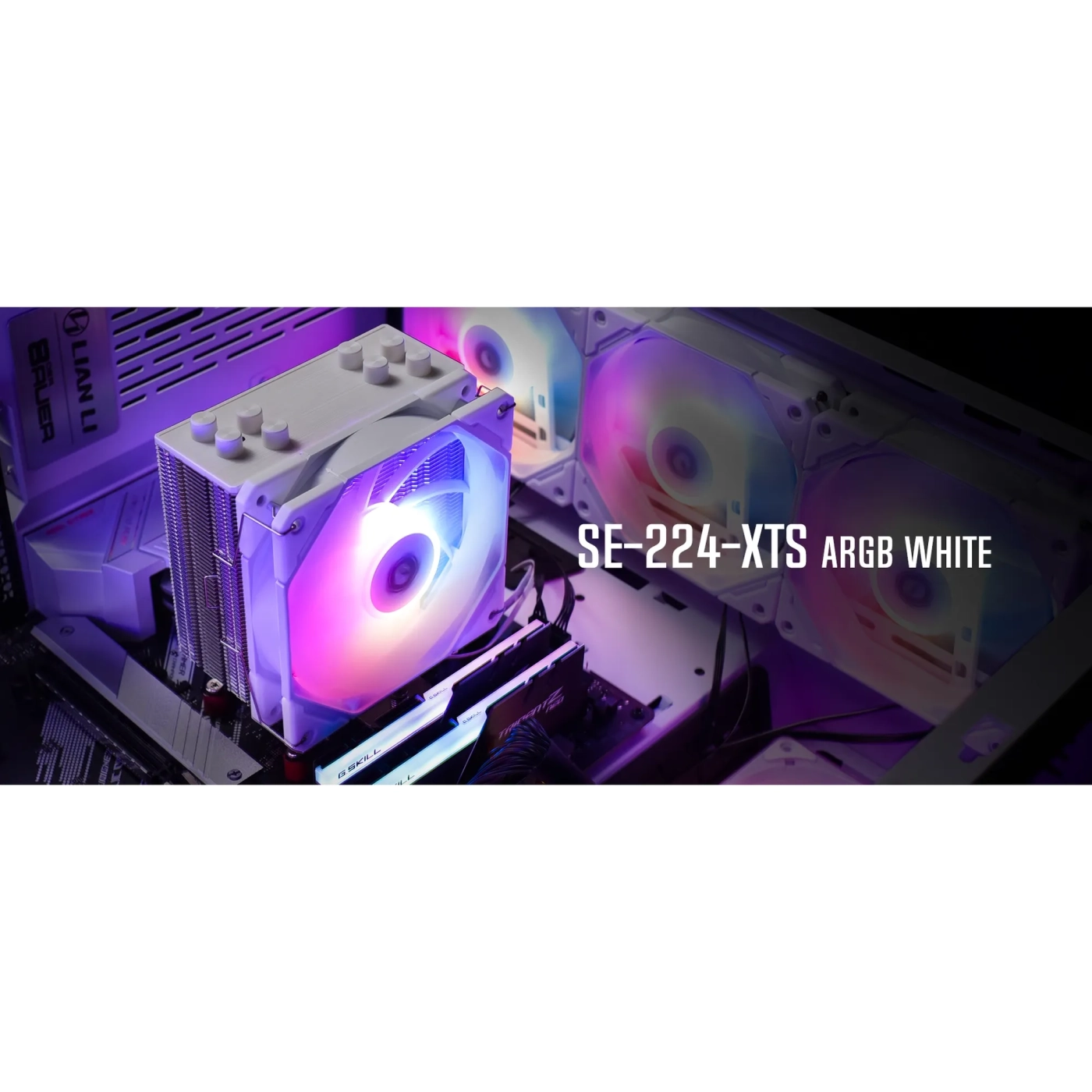 Купити Процесорний кулер ID-Cooling SE-224-XTS ARGB White - фото 7