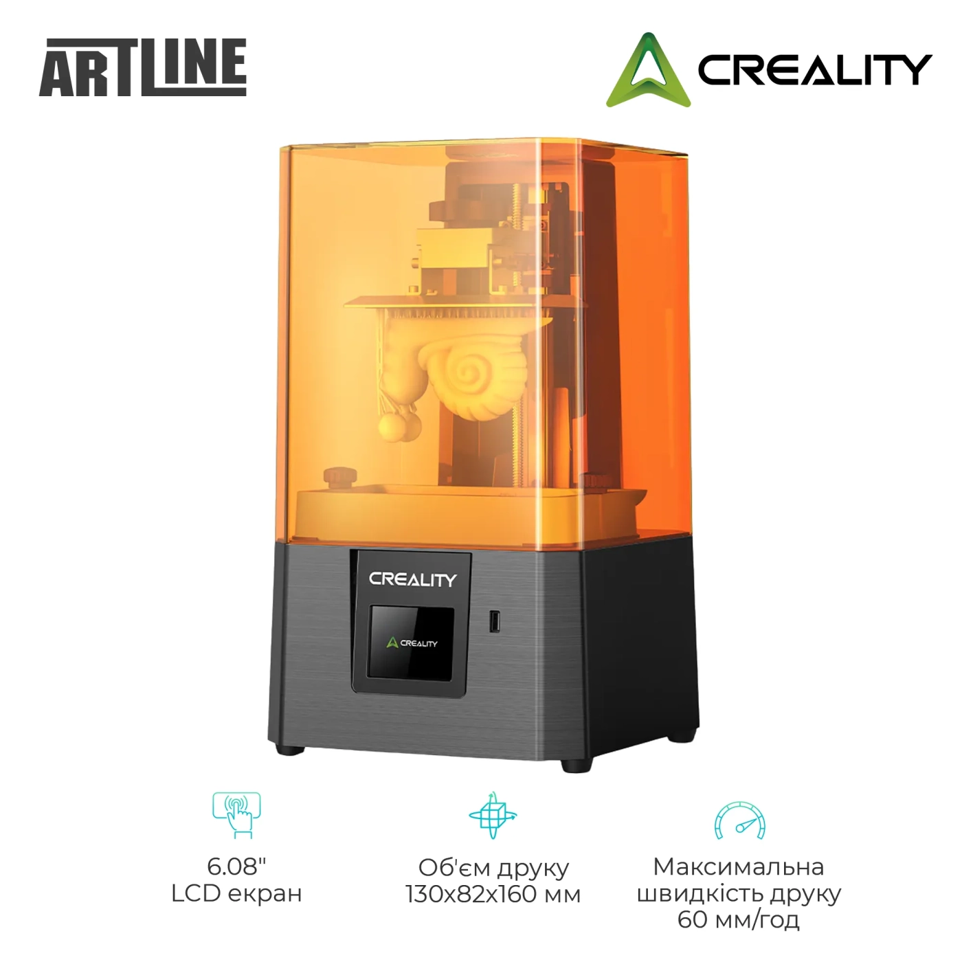 Купить 3D принтер Creality Halot R6 - фото 3