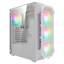 Купить Корпус GAMDIAS AURA GC1 ELITE WH Mid-Tower PC Case - фото 2