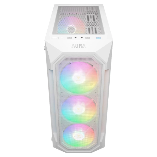 Купить Корпус GAMDIAS AURA GC1 ELITE WH Mid-Tower PC Case - фото 6