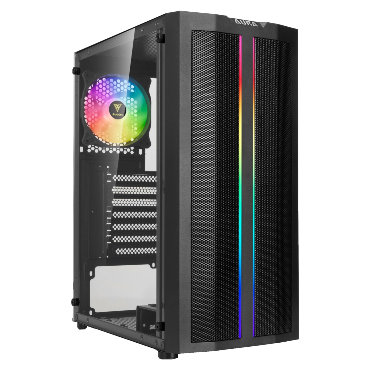 Купити Корпус GAMDIAS AURA GC3 Mid-Tower PC Case - фото 2