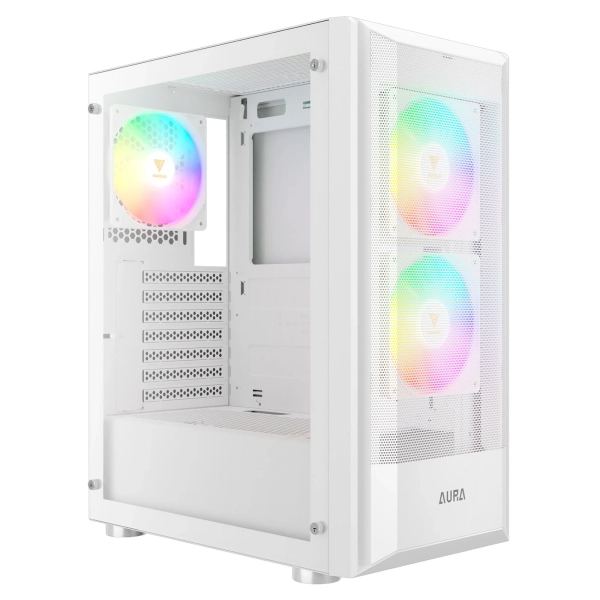 Купити Корпус GAMDIAS AURA GC6 WH Mid-Tower PC Case - фото 2