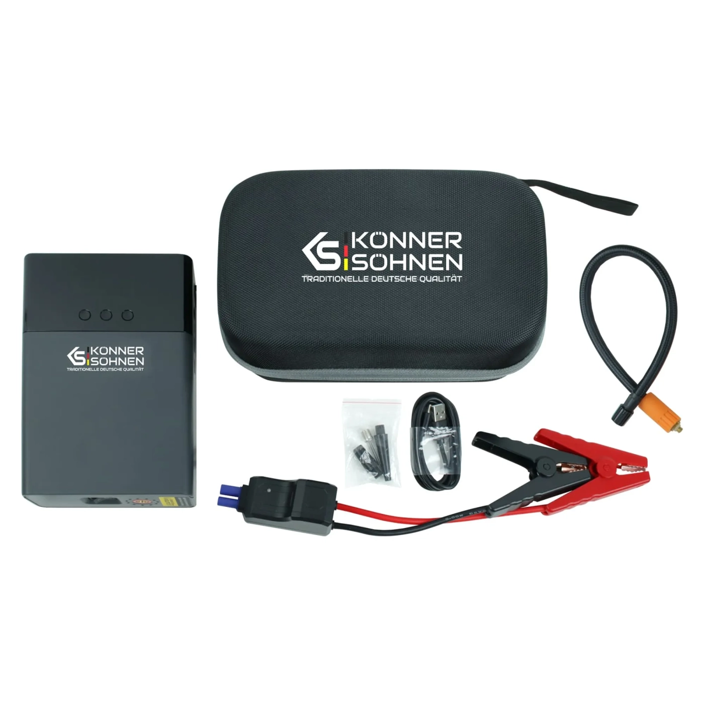 Купить Пуско-зарядное устройство портативное Konner Sohnen KS JSP-1200 с компрессором (KSJSP-1200) - фото 4