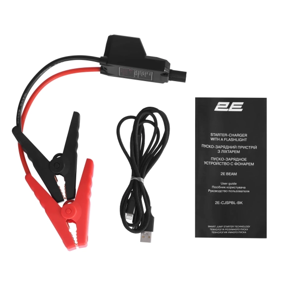 Купити Пуско-зарядний пристрій портативний 2E Beam (2E-CJSPBL-BK) - фото 11