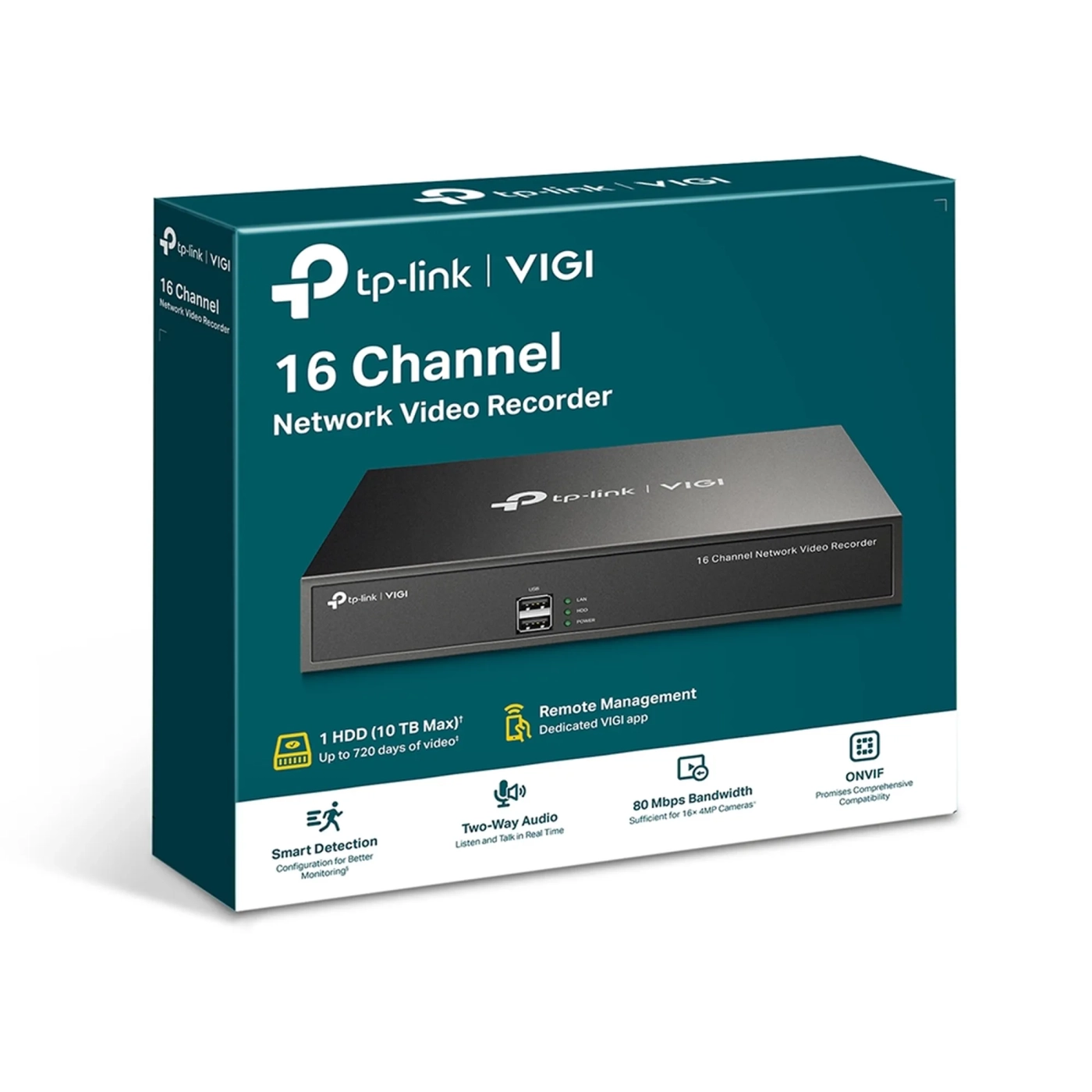 Купити Відеореєстратор TP-Link Vigi NVR1016H - фото 3
