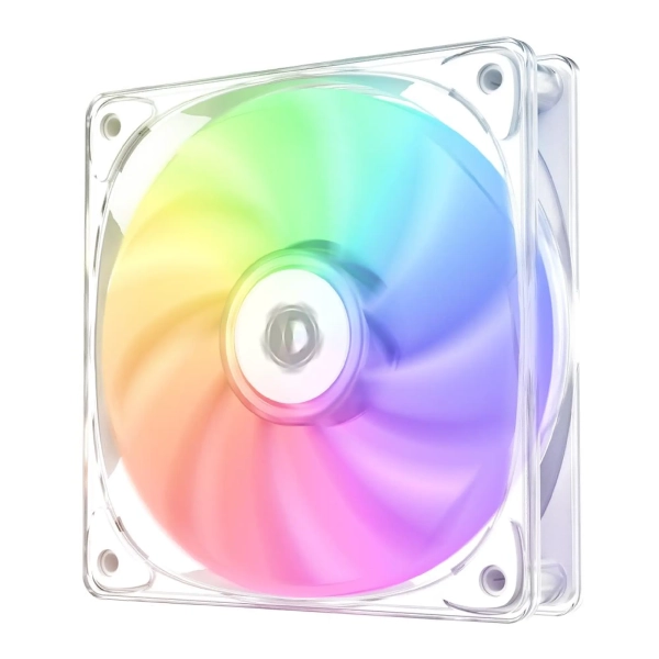 Купити Вентилятор ID-Cooling CRYSTAL 120 White - фото 2