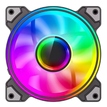 Купити Вентилятор Gamemax Dual Ring Infinity BK - фото 1