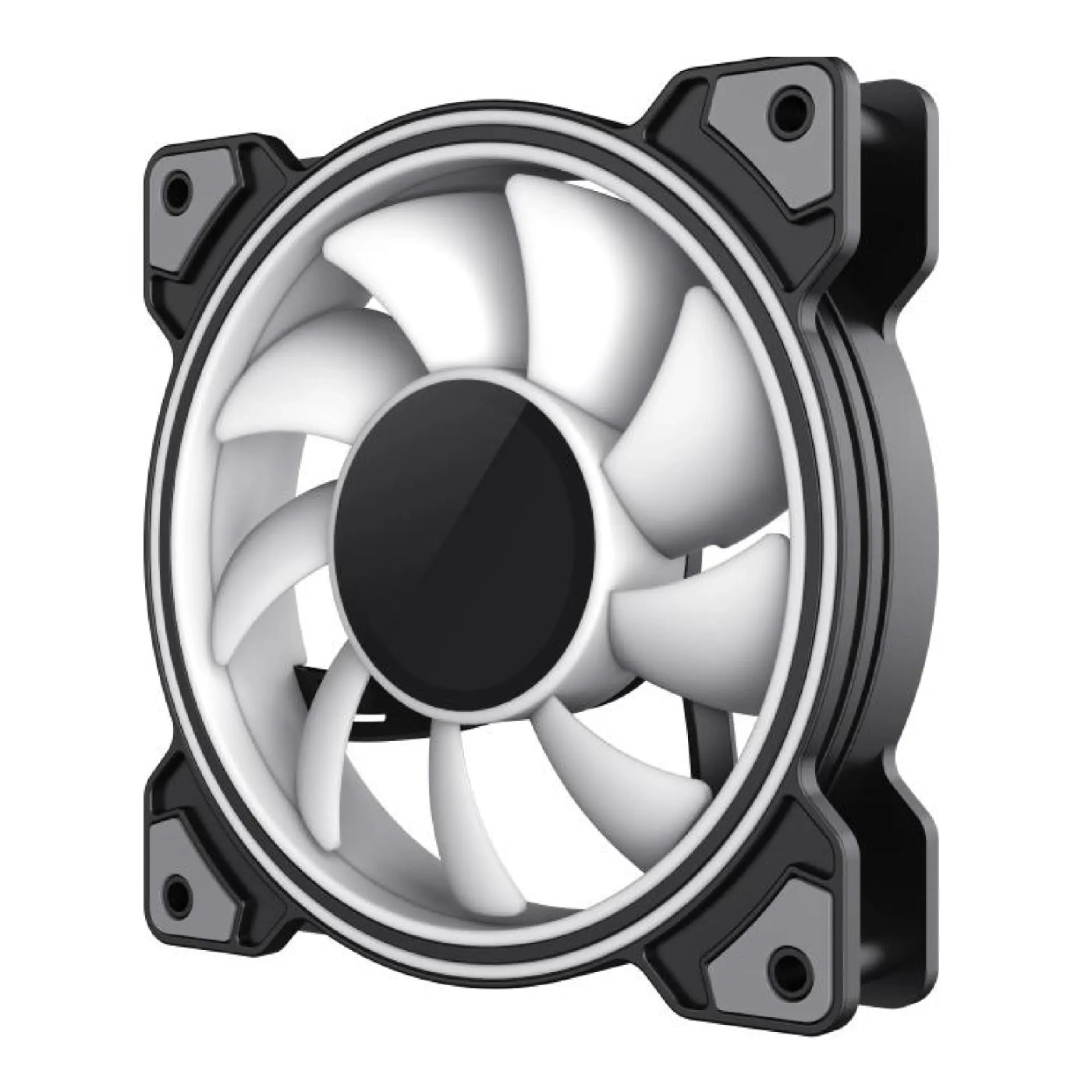 Купити Вентилятор Gamemax Dual Ring Infinity BK - фото 2