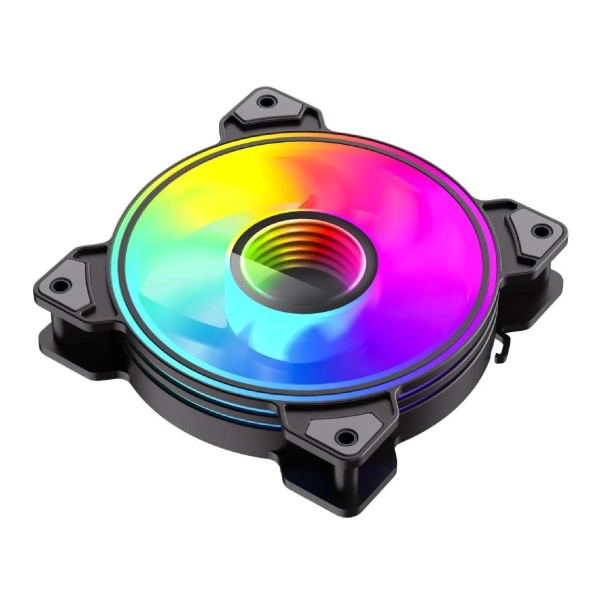 Купити Вентилятор Gamemax Dual Ring Infinity BK - фото 3