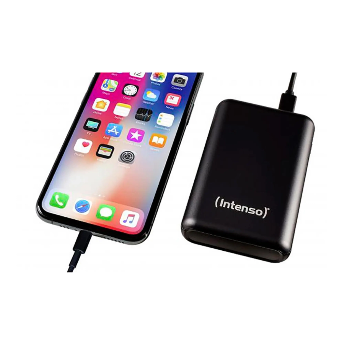 Купить Павербанк УМБ Intenso A10000 3A 10000mAh, PD/QC3.0 20W USB-C Out (732243) Black - фото 3