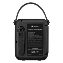 Купить Павербанк УМБ Sandberg 20000mAh 20W, динамо-зарядка, UPS mode, QC3.0, 2хUSB 2xType-C (420-79) Black - фото 2