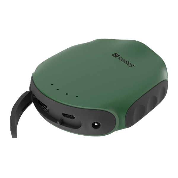 Купить Павербанк УМБ Sandberg Survivor 10000mAh, 2xUSB, IPX6 (420-60) Green - фото 1