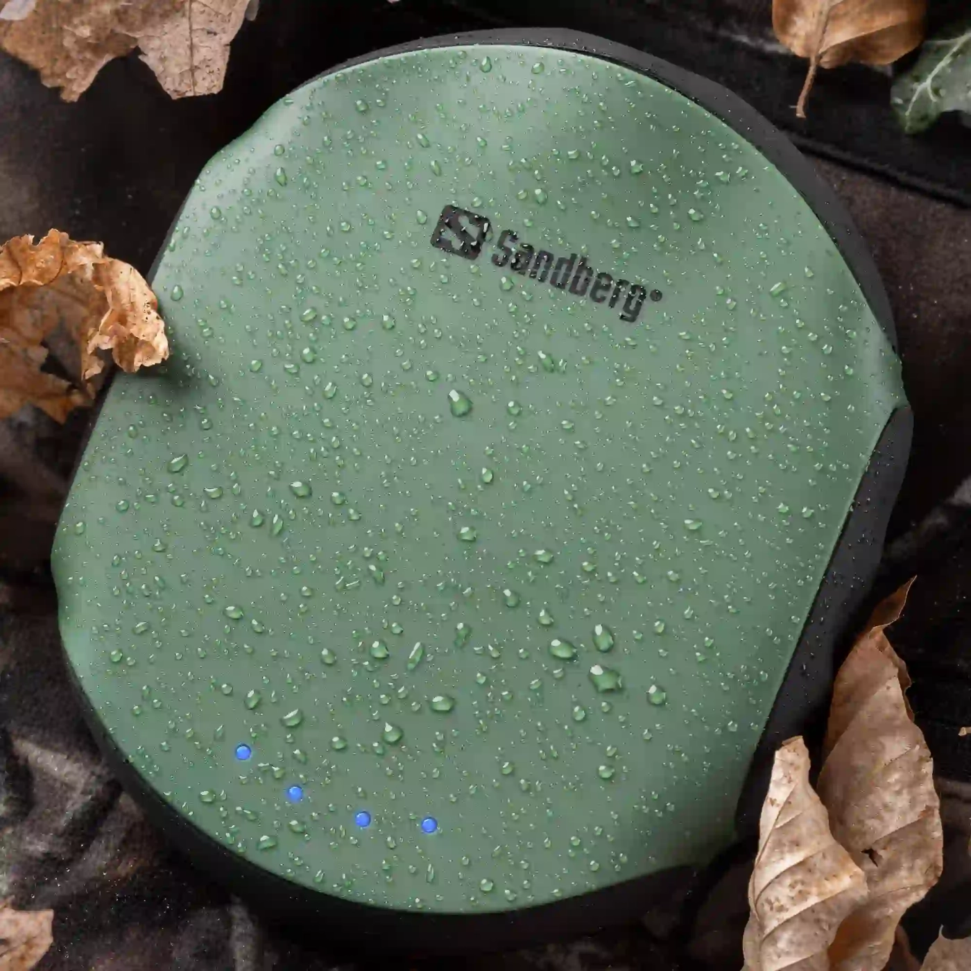 Купить Павербанк УМБ Sandberg Survivor 10000mAh, 2xUSB, IPX6 (420-60) Green - фото 5