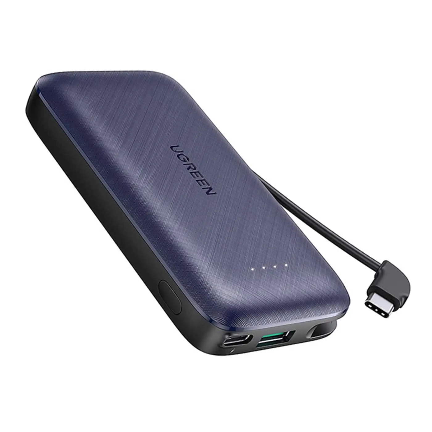 Купити Павербанк УМБ Ugreen 20W PD 10000mAh Power Bank + Type-C Cable (80917) Blue - фото 1