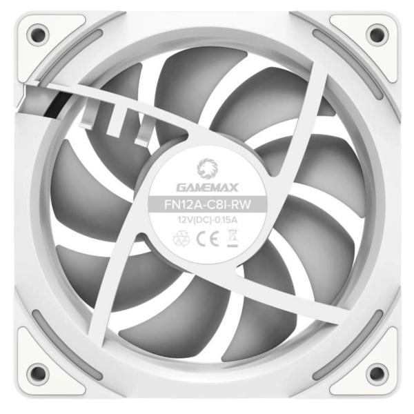 Купить Вентилятор Gamemax FN12A-C8I-RW - фото 4