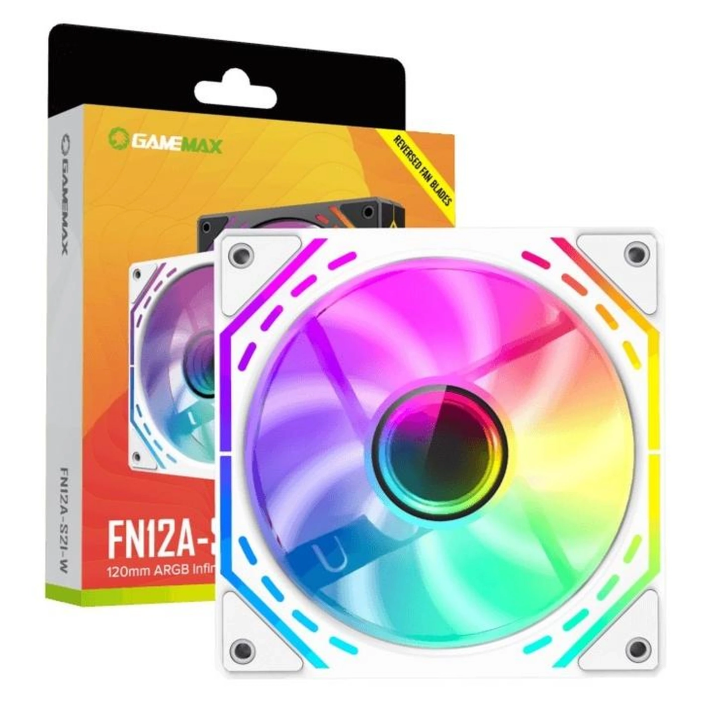 Купити Вентилятор Gamemax FN12A-S2I-RW - фото 9