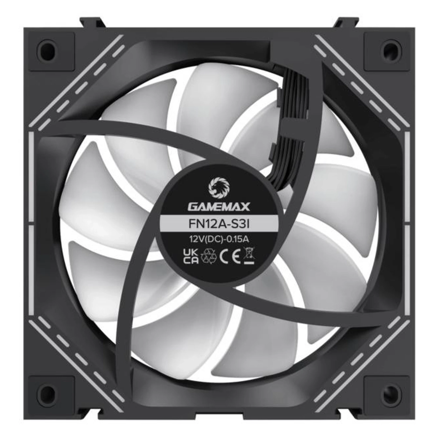 Купити Вентилятор Gamemax FN12A-S3I - фото 12