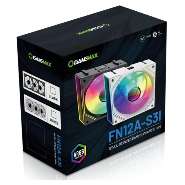 Купити Вентилятор Gamemax FN12A-S3I - фото 13