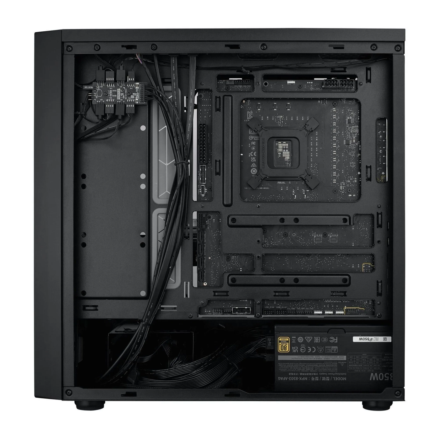 Купити Корпус Cooler Master MasterBox 600 Black (MB600-KGNN-S00) - фото 9