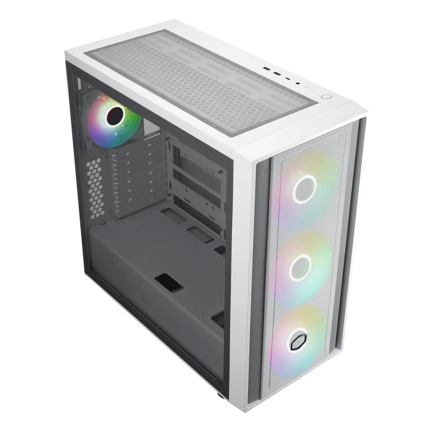 Купити Корпус Cooler Master MasterBox 600 White (MB600-WGNN-S00) - фото 7