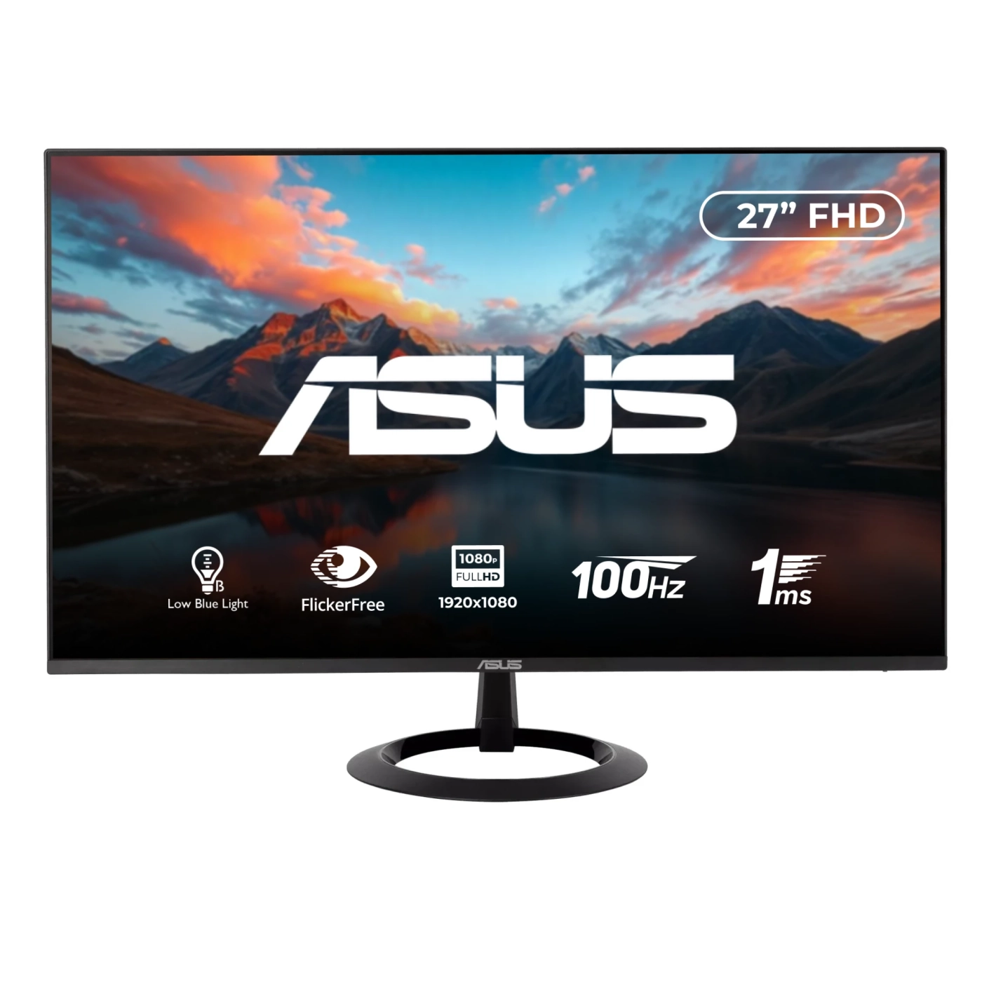 Купити Монітор 27" Asus VZ27EHF (90LM07B0-B01470) - фото 1