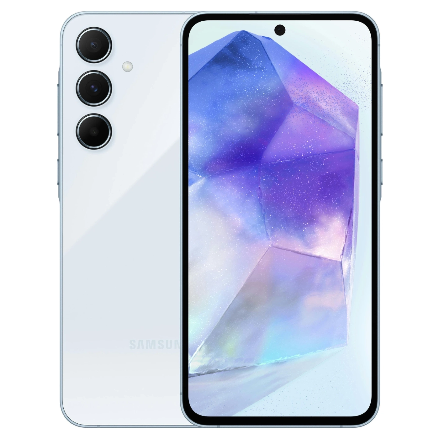 Купить Смартфон Samsung Galaxy A55 5G 8 GB/128 GB (SM-A556BLBAEUC) blue ice - фото 1