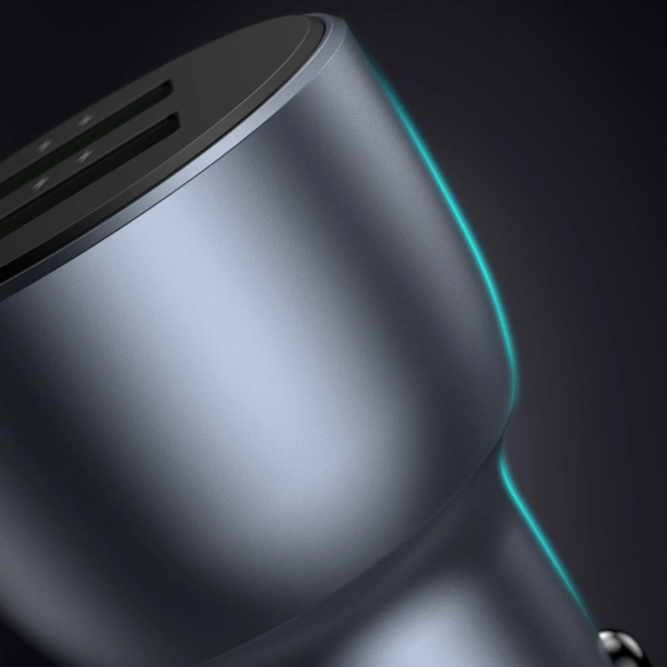 Купить Автозарядка Ugreen CD213 2xUSB 36W (USB-A) QC 4.0 Gray (10144) - фото 7