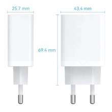 Купити Зарядний пристрій Vention 1xUSB 18W (USB-A) QC3.0 White (FABW0-EU) - фото 6