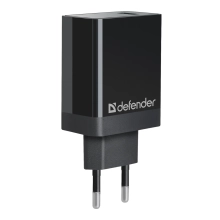 Купити Зарядний пристрій Defender UPA-101 1xUSB 18W 2.1А  QC 3.0 Black (83573) - фото 2