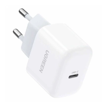 Купить Зарядное устройство Ugreen CD241 1xUSB 20W (USB С QC4.0+/PD3.0) Mini Charger White (10220) - фото 2