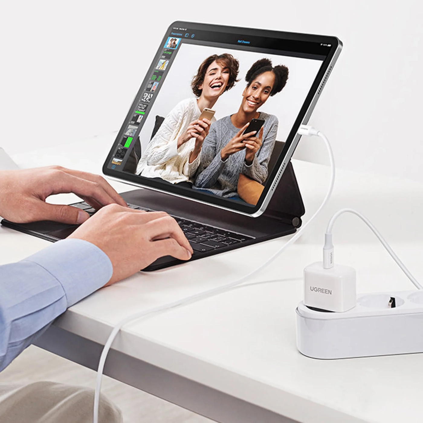Купить Зарядное устройство Ugreen CD241 1xUSB 20W (USB С QC4.0+/PD3.0) Mini Charger White (10220) - фото 6