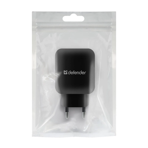 Купити Зарядний пристрій Defender EPA-13 2xUSB 12W 2.1А Black (83840) - фото 3