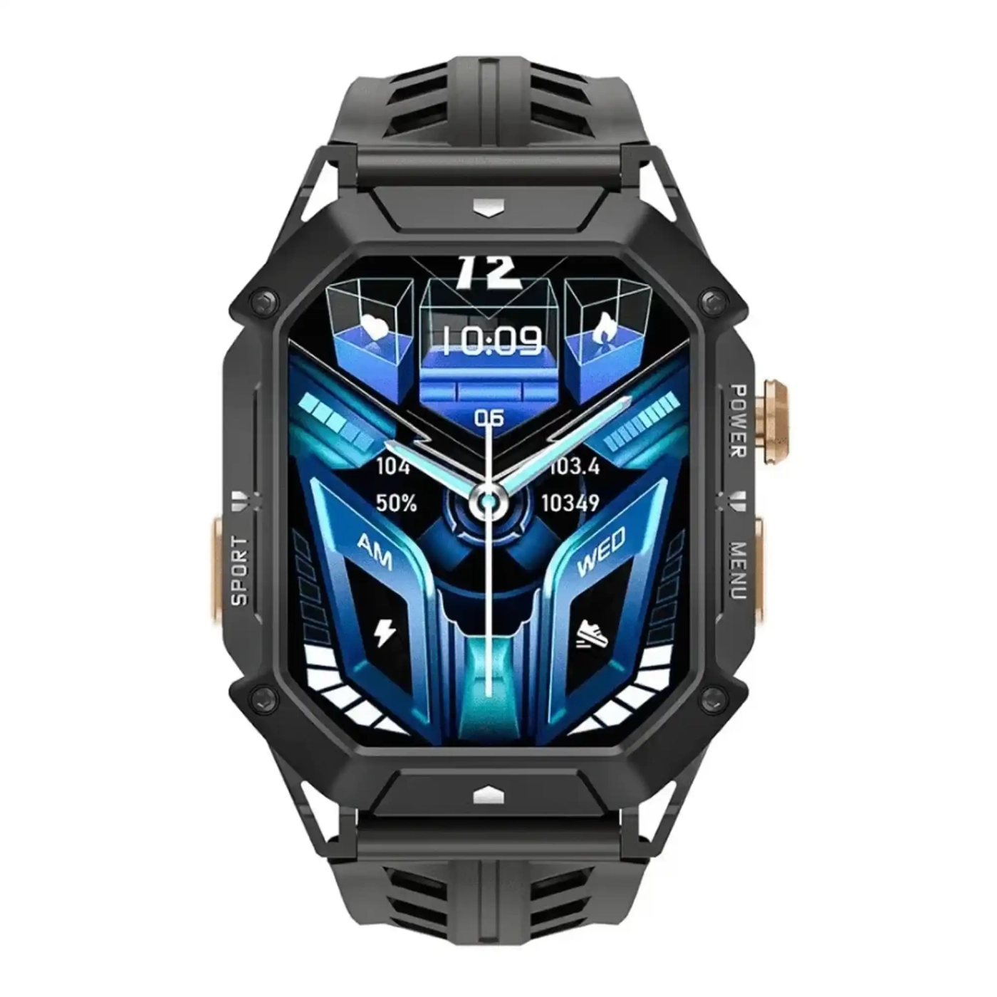 Купити Смарт-годинник Oukitel BT80 Black (6931940754668) - фото 3