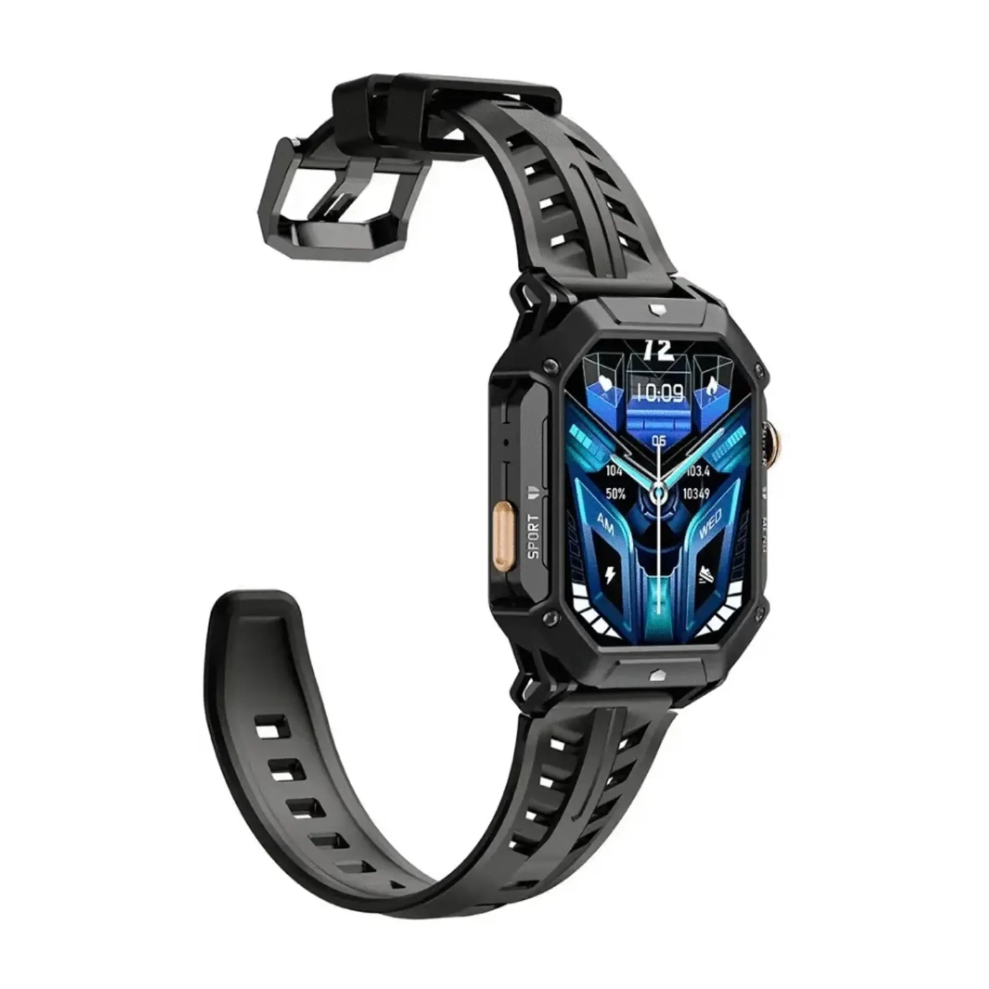 Купити Смарт-годинник Oukitel BT80 Black (6931940754668) - фото 6