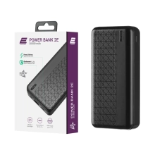 Купить Павербанк УМБ 2E Geometry 20000мА, 18Вт, PD, QC (2E-PB2004PD-BLACK) Black - фото 4
