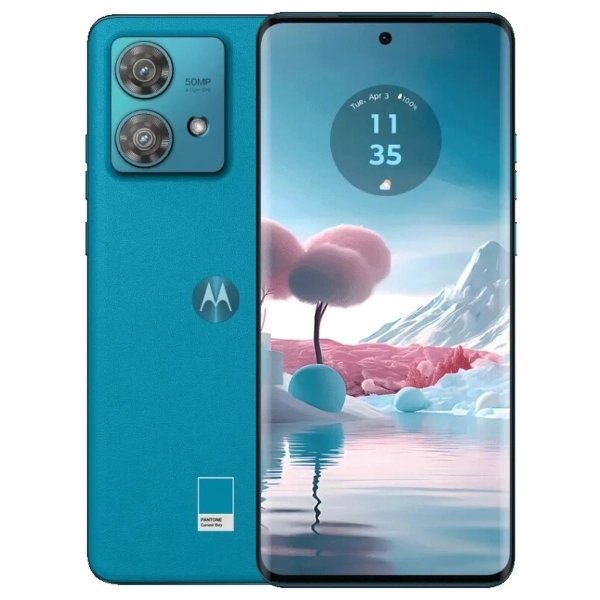 Купить Смартфон Motorola Moto Edge 40 Neo 12/256GB Caneel Bay (PAYH0082RS) - фото 1