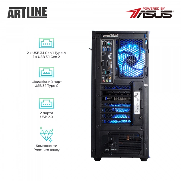 Купить Компьютер ARTLINE Gaming TUFv40 - фото 5