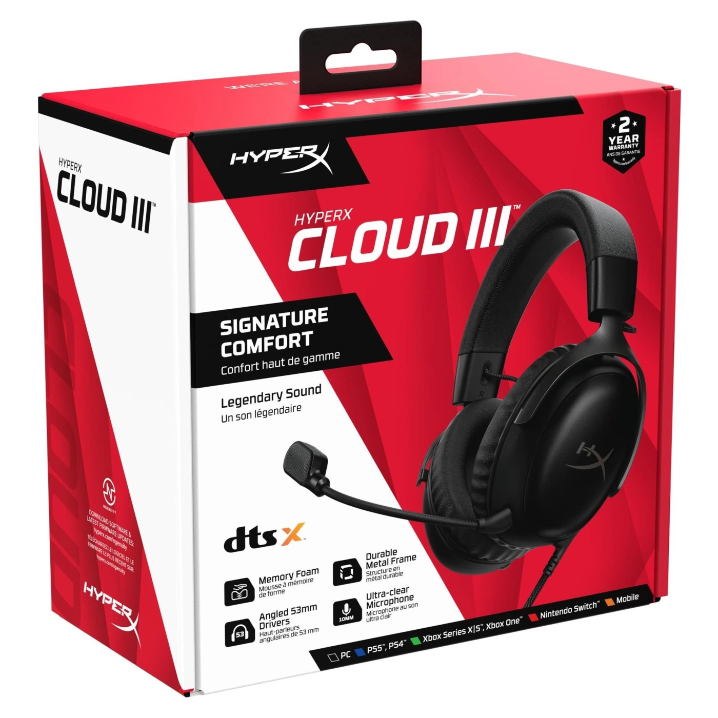 Купить Наушники HyperX Cloud III Black (727A8AA) - фото 9