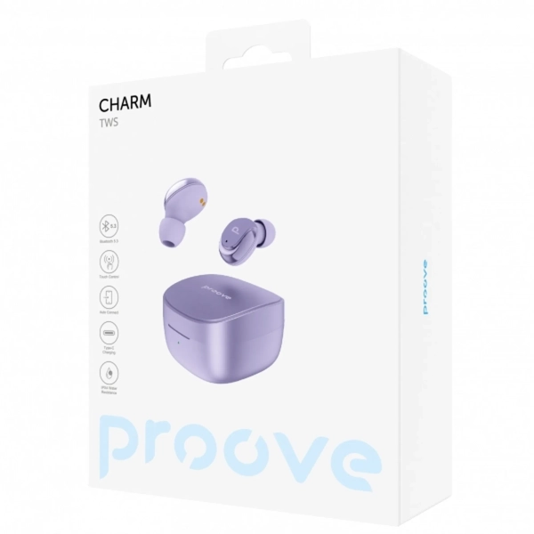 Купити Навушники Proove Charm Purple (TWCH00010009) - фото 5